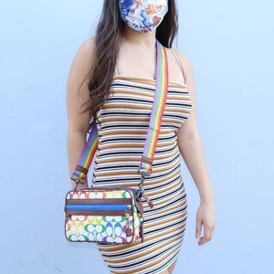 LGBTQ Pride Signature Crossbody Bag Multi
